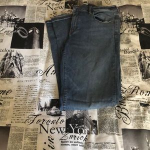 Washed jeans